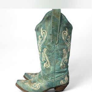 Corral Fleur-de-Lis Boots